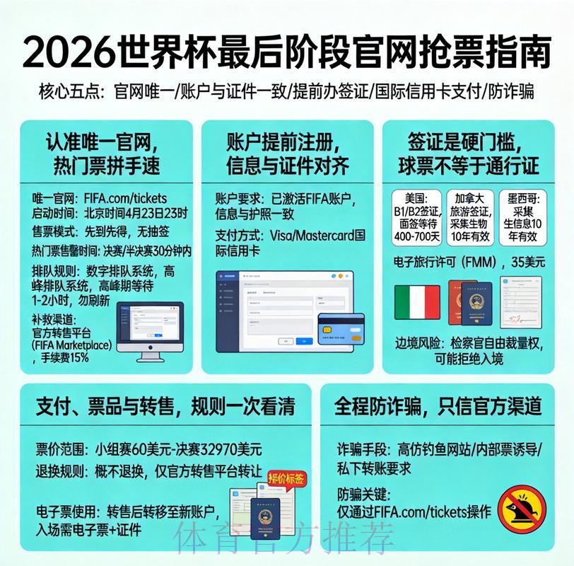 2026世界杯手机购票最佳指南 2026世界杯手机购票最佳指南